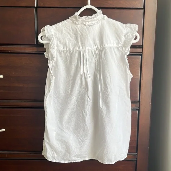 GAP Sleeveless Ruffle Top - Picture 4 of 7